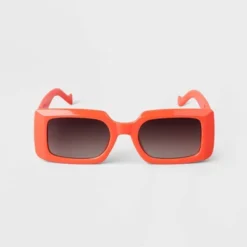 Women's Plastic Rectangle Sunglasses - A New Day™ -A New Day™ GUEST 8554beb7 0692 482a a9ce b823c65e749e
