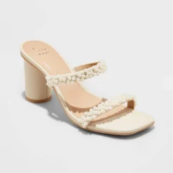 Women's Audra Mule Heels - A New Day™ Cream 9 Women's Audra Mule Heels - A New Day™ Cream -A New Day™ GUEST 879a844a 4a9f 42ff 8e94 67d1f9c36eb8