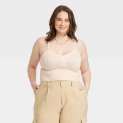 Women's V-Neck Bralette Sweater - A New Day™ -A New Day™ GUEST 87a8effc 3558 4dbf b3c4 117ca05851f6