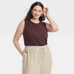 Women's Drape Front Bodysuit - A New Day™ -A New Day™ GUEST 87b8ae3a 76a0 417a 989e ea7b7eca0759