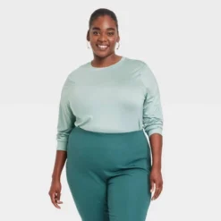 Women's Long Sleeve T-Shirt - A New Day™ -A New Day™ GUEST 8818b4a5 c58b 48ca 99ca 6e14ed05f456