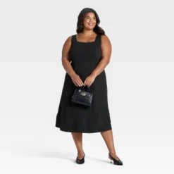 Women's Ponte Knit Midi Dress - A New Day™ -A New Day™ GUEST 8839cc4e 1e89 49a2 953b 31a1de0b351d