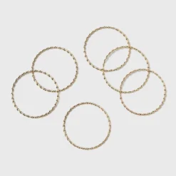 Twisted Bangle Bracelet Set 6pc - A New Day™ Gold 6 Twisted Bangle Bracelet Set 6pc - A New Day™ Gold -A New Day™ GUEST 89390b4f 1a56 4f2a b826 75ae8a3e74c3