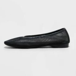 Women's Mel Sheer Mesh Ballet Flats With Memory Foam Insole - A New Day™