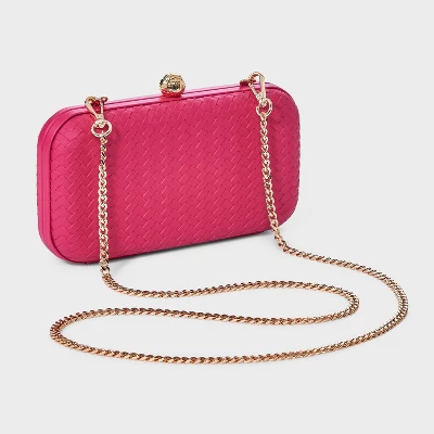 Woven Minaudiere Clutch Crossbody Bag - A New Day™ 4 Woven Minaudiere Clutch Crossbody Bag - A New Day™ - Image 2