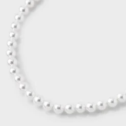 Pearl Necklace - A New Day™ Pearl: Lobster Claw Clasp, Glass Material, 18" Strand With 3" Extender -A New Day™ GUEST 8e21a05d 9eb5 449d 8691 92ab39f40dfa