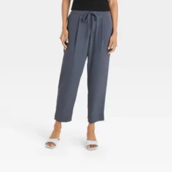 Women's High-Rise Tapered Fluid Ankle Pull-On Pants - A New Day™ -A New Day™ GUEST 929749ba a62e 441e 9aa7 216ebc3919a0