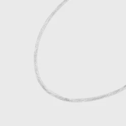 Sterling Silver Herringbone Chain Necklace - A New Day™ Silver -A New Day™ GUEST 951c8fe7 cc5c 43c1 a1ea 56fb0b2dc842
