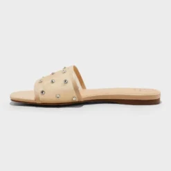 Women's Elain Slide Sandals With Memory Foam Insole - A New Day™