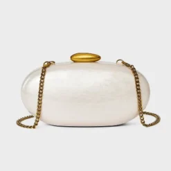 Organic Minaudiere Clutch - A New Day™ Pearl -A New Day™ GUEST 9928b2d7 180b 4255 83b0 8e8fccff0752