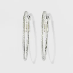 Textured Hoop Earrings - A New Day -A New Day™ GUEST 9995c163 27fe 4c97 b3f0 f75e365da907