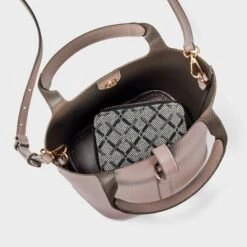 Mini Tulip Tote Handbag With Crossbody Strap - A New Day™ -A New Day™ GUEST 9afff730 e2c6 4c84 b8c7 7649467688f0