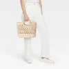 Straw Circle Handle Tote Handbag - A New Day™ Ivory: Woven Structured Bag, Paper Straw Material 2 Straw Circle Handle Tote Handbag - A New Day™ Ivory: Woven Structured Bag, Paper Straw Material -A New Day™ GUEST 9c912e10 34ad 4ba7 acc6 babb7a9e81cc