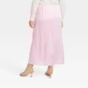 Women's Satin Slip Skirt - A New Day™ Light Pink -A New Day™ GUEST 9f5c1631 8f8d 40f9 9574 3a3faeb9c75c