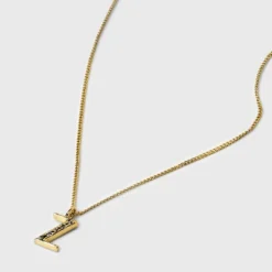 Gold Dipped Cubic Zirconia Initial Pendant Necklace - A New Day™ Gold -A New Day™ GUEST a06a862c 7e40 447f a1c7 82cc38edc9a2