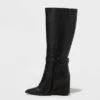 Women's Tall Novie Dress Boots - A New Day™ Black -A New Day™ GUEST a20d1858 079a 4fd5 9f4d 1655cd0dedb9
