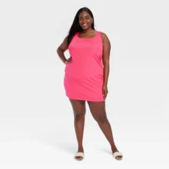 Women's Sleeveless Ribbed Bodycon Dress - A New Day™ -A New Day™ GUEST a6ace24f 57e6 46e8 bbe0 b3232de89b21