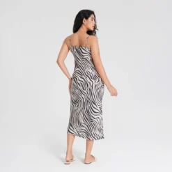 Women's Cowl Neck Midi Slip Dress - A New Day™