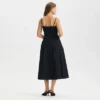 Women's Paneled Midi A-Line Dress - A New Day™ Black -A New Day™ GUEST abc20bb1 db53 4d83 93c0 68ad6e739b76