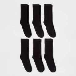 Women's 6pk Crew Socks - A New Day™ 4-10 -A New Day™ GUEST ae687b4b 3f9e 44e8 b3db 7d2f88f40e7c