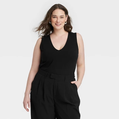 Women's V-Neck Bodysuit - A New Day™ 6 Women's V-Neck Bodysuit - A New Day™ - Image 4