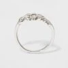 Silver Plated Leaf Bypass Ring - A New Day™ Silver - Size 8 -A New Day™ GUEST b303ca86 c536 4b98 bf1b 02f44ebb0076