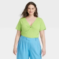 Women's Short Sleeve V-Neck Linen T-Shirt - A New Day™ 12 Women's Short Sleeve V-Neck Linen T-Shirt - A New Day™ -A New Day™ GUEST b5867f8b f2b2 4e17 9d0f 2497ecfc2185