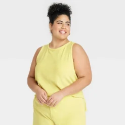 Women's Terry Tank Top - A New Day™ Yellow 9 Women's Terry Tank Top - A New Day™ Yellow -A New Day™ GUEST b77e27e3 f117 4cee 85ac 4b33ba8c06f9