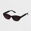 Women's Narrow Plastic Cateye Sunglasses - A New Day™ Black 2 Women's Narrow Plastic Cateye Sunglasses - A New Day™ Black -A New Day™ GUEST b85ebaf3 f157 4809 99c4 9fbd7e863cce