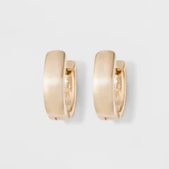 Huggie Hoop Earrings - A New Day™ Gold: Snap Closure, Nickel-Free Metal, Zinc Alloy 37 Huggie Hoop Earrings - A New Day™ Gold: Snap Closure, Nickel-Free Metal, Zinc Alloy -A New Day™ GUEST b8e2512b a1bd 4f91 bdc4 7452f50fcf84