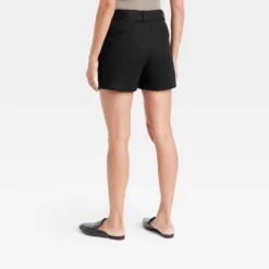 Women's High-Rise Pleat Front Shorts - A New Day™