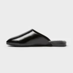 Women’s Karina Mule Flats With Memory Foam Insole – A New Day™ Black