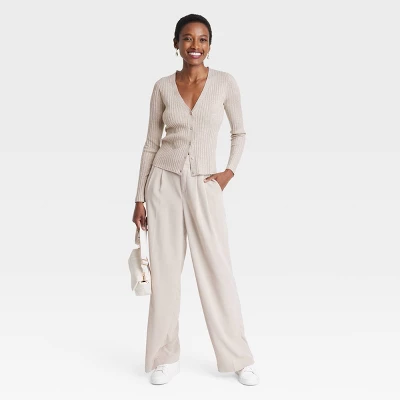 Pearl Drop Earrings - A New Day™ Gold: Glass & Nickel-Free Metal, Post Closure, 1.5" Length, 0.5" Width, 0.42 Oz. 7 Pearl Drop Earrings - A New Day™ Gold: Glass & Nickel-Free Metal, Post Closure, 1.5" Length, 0.5" Width, 0.42 Oz. - Image 5