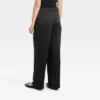 Women's High-Rise Wide Leg Satin Pants - A New Day™ -A New Day™ GUEST c475bba7 d3ae 44f5 8334 187c6cbebed3