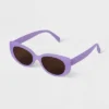 Women's Retro Oval Sunglasses - A New Day™ -A New Day™ GUEST c74b1764 c156 4c2c b1e1 60cdc0ae84b9