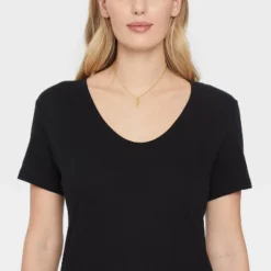 14K Gold Plated Rose Pendant Necklace - A New Day™: Brass, Cubic Zirconia, 16" Length, Lobster Claw Clasp