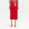 Women's Sequin A-Line Midi Skirt - A New Day™ Red -A New Day™ GUEST cb28c667 aab8 46d2 a4af cfcdbb4a9765