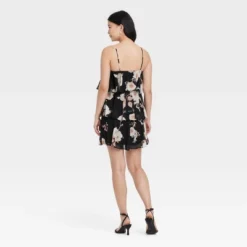 Women's Tiered Ruffle Mini Shift Dress - A New Day™