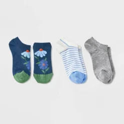 Women's 3pk Low Cut Socks - A New Day™ 4-10: Floral Design -A New Day™ GUEST d1c3f840 5d25 49d7 b77f e004e58af4c8