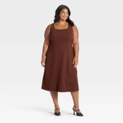 Women's Ponte Knit Midi Dress - A New Day™ -A New Day™ GUEST d29cb2e9 9dce 4cd6 970d fe3cf6e47fec