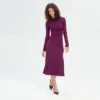 Women's Long Sleeve Faux Wrap Midi Bodycon Dress - A New Day™ 2 Women's Long Sleeve Faux Wrap Midi Bodycon Dress - A New Day™ -A New Day™ GUEST d387bca6 f3ce 4ea3 831b 869bbe5edd3d