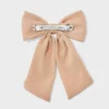 Hair Bow Barrette 2pc - A New Day™ Black/Tan: Fashion Styling Clips, Solid Pattern -A New Day™ GUEST d3bba84f 6093 44f2 963d 28b42cd18ef2