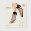 Women's Fishnet Anklet With Bow - A New Day™ -A New Day™ GUEST d63c14a2 955f 4f31 b65e a382c24164df