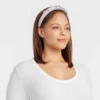 Satin Pearl And Stone Embellishment Padded Headband - A New Day™ White -A New Day™ GUEST d6ae0c59 40f7 4815 aa20 d149c2597b70