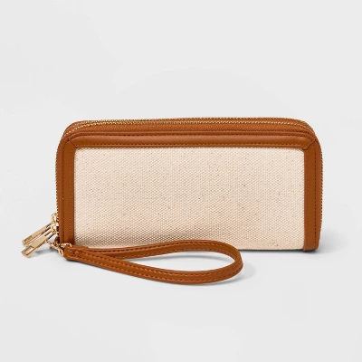 Women's Double Zip Wallet - A New Day™ 6 Women's Double Zip Wallet - A New Day™ - Image 4