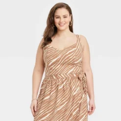 Women's Linen Slim Fit Tank Top - A New Day -A New Day™ GUEST d734265e 1c31 49f4 b0a0 253f905c6447