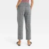 Women's High-Rise Slim Straight Fit Ankle Pull-On Pants - A New Day™ Heathered Gray XS -A New Day™ GUEST dc83e6c1 f4d6 4355 89e3 423a4b36c12e