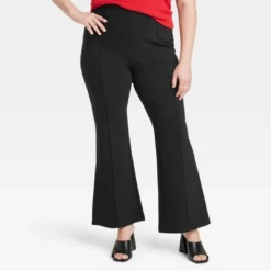 Women's High-Rise Pull-On Flare Pants - A New Day™ -A New Day™ GUEST e3451b68 494f 4495 8ac8 107924b26b7a