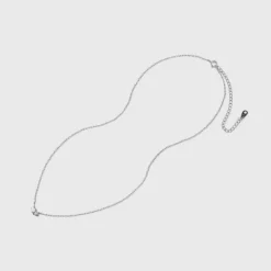 Sterling Silver Cubic Zirconia Pendant Necklace - A New Day™ Silver -A New Day™ GUEST e7b9276e 7fbe 4825 89c9 de06717983b7