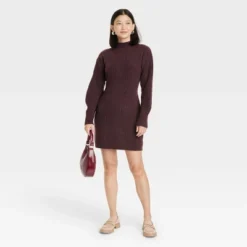 Women's Long Sleeve Sweater Dress - A New Day™ -A New Day™ GUEST e90733bc 5090 4747 8ec1 40a7de9a52bd
